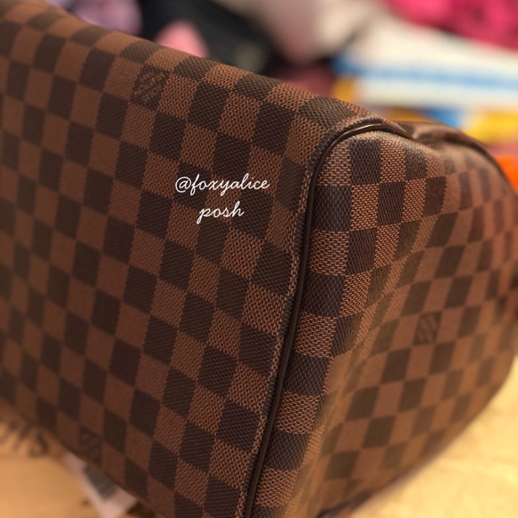 Sold on Mercari! Louis Vuitton Speedy 35 - Picture 4 of 8
